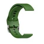 Sounce Green Silicone 19 mm, Replacement Watch Strap With Metal Buckle Compatible With All Boat Smart Watch
