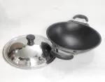 NAAYAGI - APPACHATTY VISALAM - APPAM MAKER WITH LID - PREMIUM DIE CAST ALUMINIUM MADE / Thick and strongg