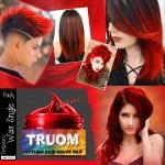 TRUOM TEMPORARY COLOUR HAIR WAX ( DEVIL RED)