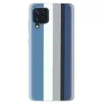 Fashionury Silicone Designer Case for Samsung Galaxy F22 Back Cover for Samsung Galaxy F22 Printed Back Cover -D3007, Multicolor