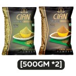 CIAN Spices Cumin seed powder 500gm & Coriender Seed Powder 500gm