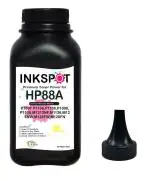 INKSPOT 88A Black Toner Powder Refill for HP CC388A Toner Cartridge for HP Laserjet P1007, P1008,M1213nf, M1136MFP, M126nw MFP, M1218nfs, M128fw MFP, M128fn MFP, M226dw, M226dn (Powder 1PC)