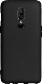 XOVO Back Cover for OnePlus One (Black, Dual Protection, Silicon, Pack of 1)