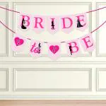Zyozique Bride to Be Banner For Bachelorette Party Decorations | Bridal Shower Decorations Garland
