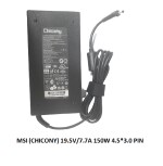 SOLUTIONS-365 LAPTOP ADAPTER CHARGER FOR MSI CHICONY 150W 4.5*3.0