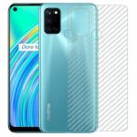 Kite Digital Oppo Realme C17 Back Screen Protective Film Carbon Fiber Skin Transparent Screen Guard Sticker (Pack of 2)