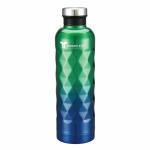COSMO THERMO Star Sizzle Stainless Steel Leak Proof Water Bottle | colour GREEN BLUE | 750 ml