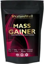 Naturewell Real Mass Gainer Weight Gainers - Chocolate, 475 Gram