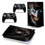 Tcos Tech Vinyl Batman & Joker Themed Ps5 Skin Protective Wrap Cover Vinyl Sticker Decals