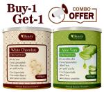 KURAIY Wax for Smooth Hair Removal - 800GM extracts For all skin types Removes Tan, Dead Skin For Arms, Legs and Full body (Pack of 2)