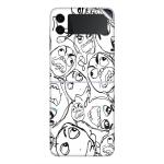 GADGETSWRAP Printed Vinyl Skin Sticker for Samsung Galaxy Z Flip 3 - meme-face