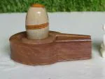SHIVAM VASTU KALA SHIVLING ART Narmadeshwar Shivling & Narmada Shivling with Stone Yoni Base | shivling for Home Pooja Mandir, Mahadev Shiva Lingam, Original Shivling Stone for Pooja