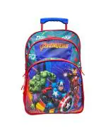 Little Deer Cartoon Printed Kids School Trolley Bag - 18 inch