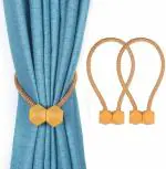 Ramcha Hexa Rose Gold Magnetic Curtain Tieback - Pack of 2