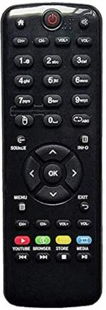 Buy HDF Remote Controller for VU Smart LED, LCD and HD TV(646) Online ...