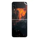 GADGETSWRAP Printed Vinyl Skin Sticker for Samsung Galaxy Z Flip 3 - the division 5