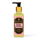 ORGANICOS Ayurvedic Baby Shampoo No Tears Shampoo Enriched with Cononut, Olive Oil & Milk -100 ml