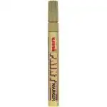 Uni-ball Permanent Paint Marker Pen, Px 20L,Gold Ink , Pack of 2