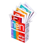 Nen Roasting Co.Easy Drip Bags by Nen Coffee -Assortment of 5 (Volcanic Ember | Magma Eclipse | Coastal Breeze | Cascading Falls | Mesa Twilight) -Light, Medium and Dark Roast Levels