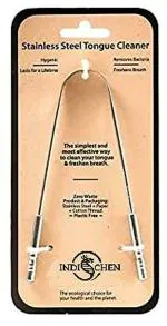 CHIBRO Stainless Steel Surgical Grade Tongue Cleaner (pack of 2)