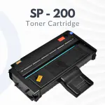 NP Tech SP200 Ricoh Black Toner Cartridge Compatible with Ricoh Laser Printer SP200/ 200N/ 200SU/ 202SN/ 203SFN/ 203SF/ 210/ 210SU/ 210SF/ 212NW/ 212SNW/ 212SFNW