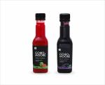 GOOD&MOORE Cocktail & Mocktail 250ml | Combo of 2 | Spicy Jamun, Chilli Guava| 2 units of 250ml Syrups (500ml)