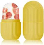 JGSG 2PC Facial Ice Roller| Use Roller For DIY Skin Care Recipes, For Kids to Rub on Injury & Swelling Contour & Sculpting| Beneficial For Pores Tightening & Baggy Eyes