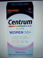 Centrum silver women 50 plus 100 multivitamin tablets