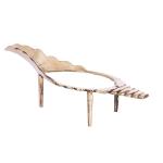 BOVZEN Brass Shankh Stand Medium (14 cm)