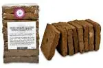 Rudra Centre Cow Dung Cakes with Camphor, ( Pack of 8