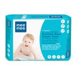 MeeMee Breathable Premium Baby Diaper Pants with Wetness Indicator and Leak-Proof Edges (Large, 24 Pcs) - L (24 Pieces)