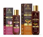 Khadi Organique Red Onion Hair Oil & Moroccan Argan Oil Shampoo (Pack of 2) 300 ml