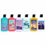 The Love Co. Travel Body Wash Combo Set - 250ml each Combo Pack Of 6