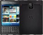 Vakibo Blackberry Passport Black Rubber, Silicon Grip Case Back Cover