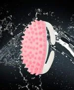 Upscale Cellulite Remover Massager Brush - AntiCellulite and Pockets Remover for Stomach, Hips, Thighs, Body Skin Toning - Pink
