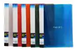 Shining Zon A4 Size Multicolour Report File Folder with Plastic Clip for Certificates, Office Documents, Reports, Page Holder, Presentation | Pack of 5 Pieces