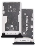 NAFS Xiaomi Redmi MI MAX 2 Sim Tray Holder Part and Memory Card Tray (Black)