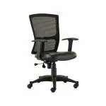 HOF F506 Mesh Mid-Back Metal Base Height Adjustable Work from Home Ergonomic Office Computer Chair