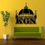 Decor Villa Wall Sticker ( KGN ,Surface Covering Area 23 x 23 Inch)