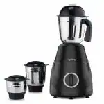 Lifelong LLMG300 Power Pro LX 500-Watt Mixer Grinder with 3 Jars (Liquidizing, Grinding and Chutney Jar) , Stainless Steel blades, 1 Year Warranty (Black)