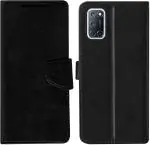 CASECRAFT Oppo A72, Model CPH2067 Black Rubber, Cloth And Artificial Leather Shock Proof Mobile Back Cover