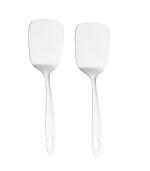 URBAN BUY URBAN BUY Stainless Steel Cooking Small Palta, (Set of 2, Silver).