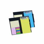 COI Memo Blue and Lemon Green Note pad Organiser/memo Notebook Holder Booklet Block Notes for Making Check List for Office and Gifting Purpose with Tear Off Sheets with Free Pen (Set of 2)