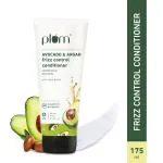 Plum Avocado & Argan Frizz Control Conditioner For Frizzy, Curly & Wavy Hair 175 ML