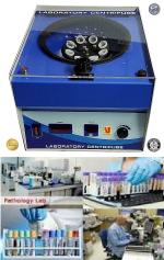 Lab Junction Centrifuge Machine, Clinical Doctor Centrifuge Machine 5000 R. P. M, Test Tube? s of 12x15 ml, Angle Rotor Head LJ-102 as per Quality Standards. , :!