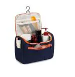 BREAZBELL Portable Travel Makeup Pouch, Vanity Bag for Makeup, Toiletry Bag, Makeup Box for Women, Makeup Kit Bag, Makeup Bag for Travelling, Cosmetic Bag for Women [ PACK OF 1 ]