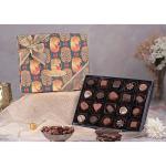 ZOROY LUXURY CHOCOLATE Diwali Gift Pack | Deepavali Festive chocolate box With 20 Chocolates | Happy Diwali Message Chocolate | Diwali Online Chocolate Gifts Combo | Diwali Gift Hamper |