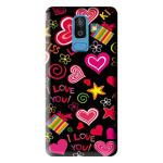 3 Square Plastic Back Cover For Samsung Galaxy On8