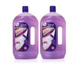 Whitebust Disinfectant Surface & Floor Cleaner Liquid, Lavender- 1Litre (Pack of 2)