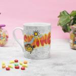 Clay Craft Mr. Men Little Miss Swing Coffee/Milk Mug, 350 Ml - 1 Piece - Little Miss Sunshine, Multicolor, Medium